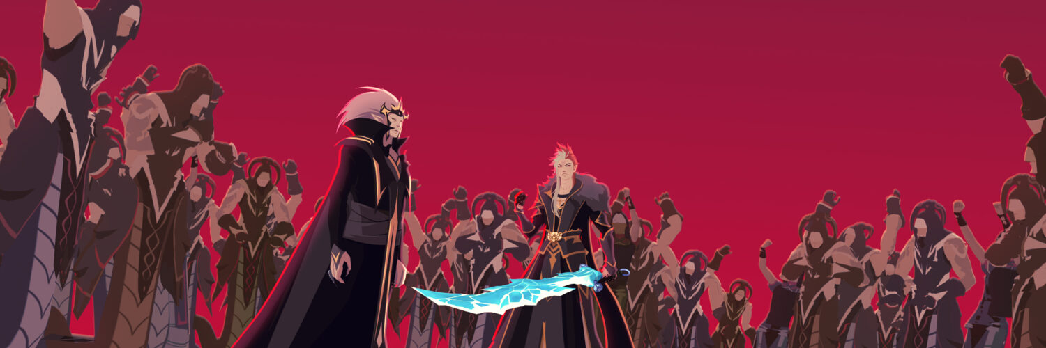 DUALITY comic banner - Chapter 8 Snake Tribe gathering 1600 x 400